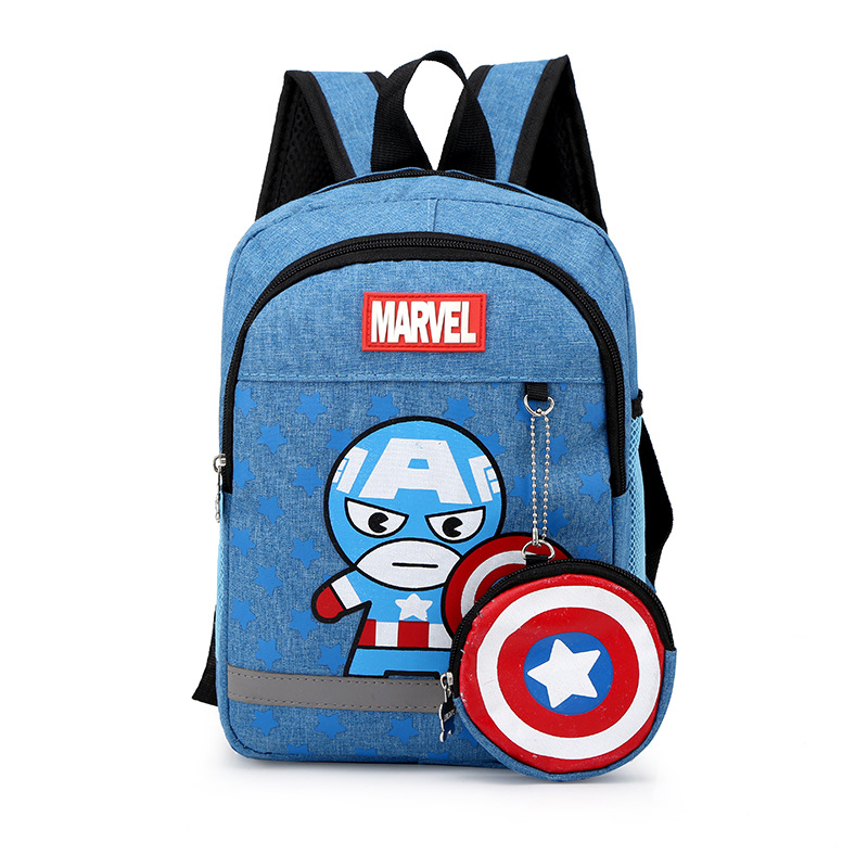 captain marvel school bag