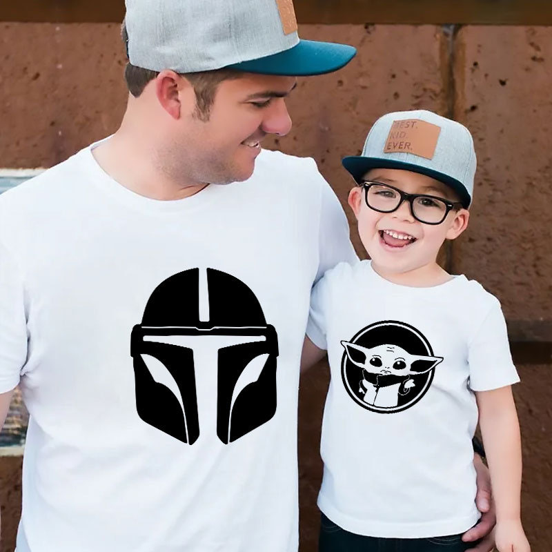 Matching Family Prints Star Wars Dad and Me Family T-Shirts