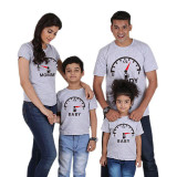 Matching Family Prints Throttle Meter Family T-Shirts