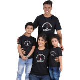 Matching Family Prints Throttle Meter Family T-Shirts