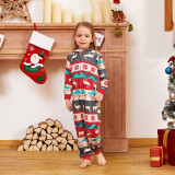 Christmas Family Matching Pajamas Sets Deer Pattern Hooded Jumpsuits