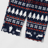 Christmas Family Matching Sleepwear Pajamas Merry Christmas Tree Tops and Pant Sets