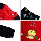 Christmas Family Matching Pajamas Cute Cartoon Dinosaur Family Pajamas Sets