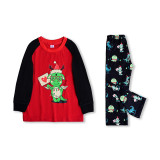 Christmas Family Matching Pajamas Cute Cartoon Dinosaur Family Pajamas Sets