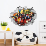 Home Decorative 3D The Avengers Wall Stickers Wallpaper