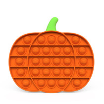 Rainbow Pumpkin Pop It Fidget Toy Push Pop Bubble Sensory Fidget Toy Stress Relief for Kids & Adult