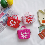 Bowknot Square Silicone Coin Purse Shoulder Bag