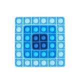 Ombre Square Ferrule Pop It Fidget Toy Push Pop Bubble Sensory Fidget Toy Stress Relief for Kids & Adult