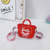 Bowknot Square Silicone Coin Purse Shoulder Bag