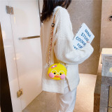 Cute DUDUDUCK Yellow Duck Silicone Coin Purse Single Shoulder Bag