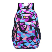 Macthing Color Students Sports Leisure Backpack School Bag