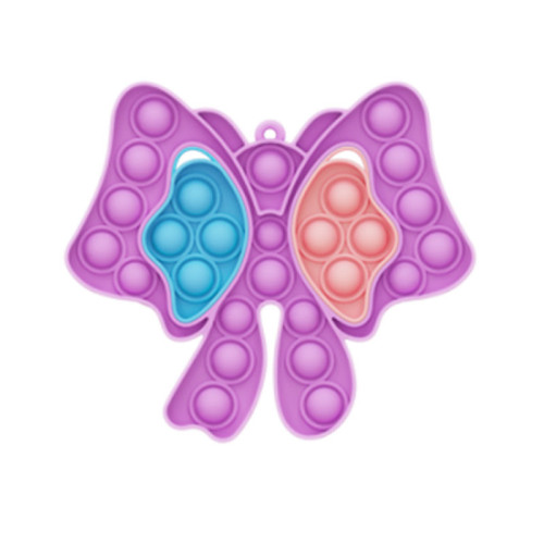Butterfly Pop It Fidget Toy Push Pop Bubble Sensory Fidget Toy Stress Relief for Kids & Adult