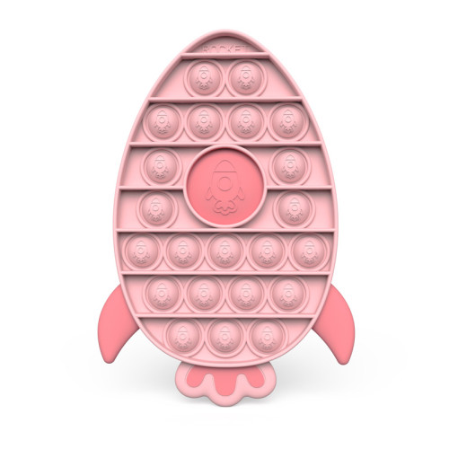 Rocket Pop It Fidget Toy Push Pop Bubble Sensory Fidget Toy Stress Relief for Kids & Adult