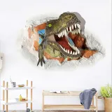Home Decorative 3D Dinosaur Wallpaper Paste Bedroom Living Room Children's Room Decorative Painting