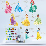 Home Decorative Princess Girl's Room Wall Stickers Wallpaper