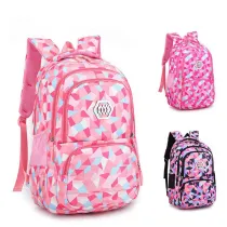 Macthing Color Students Sport Waterproof Schoolbag Backpack Bag