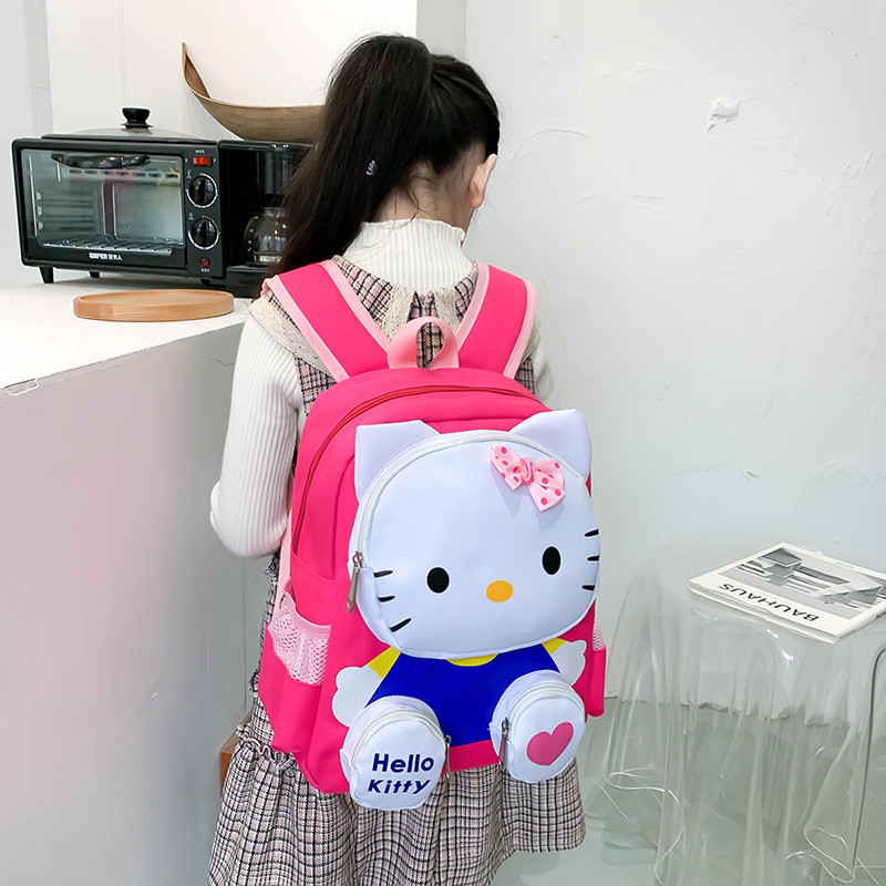 kitty backpack for school