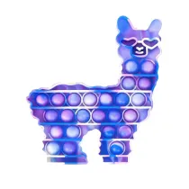 Lama Alpaca Pop It Fidget Toy Push Pop Bubble Sensory Fidget Toy Stress Relief for Kids & Adult