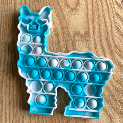 Lama Alpaca Pop It Fidget Toy Push Pop Bubble Sensory Fidget Toy Stress Relief for Kids & Adult