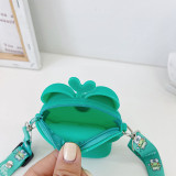 Smile Frog Silicone Wallet Shoulder Bag Coin Purse