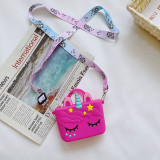 Cute Unicorn Stars Mini Bag Single Shoulder Bag Coin Purse