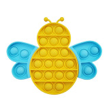 Bee Pop It Fidget Toy Push Pop Bubble Sensory Fidget Toy Stress Relief for Kids & Adult