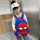Primary Kindergarten Spiderman Schoolbag Lightweight Waterproof Backpack School Bag