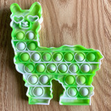 Lama Alpaca Pop It Fidget Toy Push Pop Bubble Sensory Fidget Toy Stress Relief for Kids & Adult