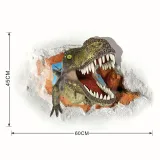 Home Decorative 3D Dinosaur Wallpaper Paste Bedroom Living Room Children's Room Decorative Painting