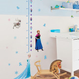 Home Decorative Frozen Princess Height Wall Stickers Wallpaper