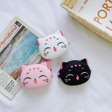 Cute Cat Mini Silicone Bag Single Shoulder Bag Coin Purse