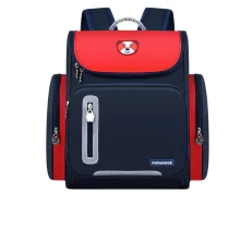 Macthing Color Primary School Backpack Waterproof Student School Bag