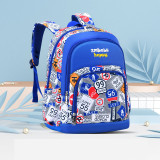Prints Primary School Students Schoolbag Waterproof Backpack Bag