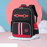 Macthing Color Students Waterproof Schoolbag Canvas Backpack Bag
