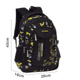 Pupils Backpack Large Capacity Waterproof Cute School Bag