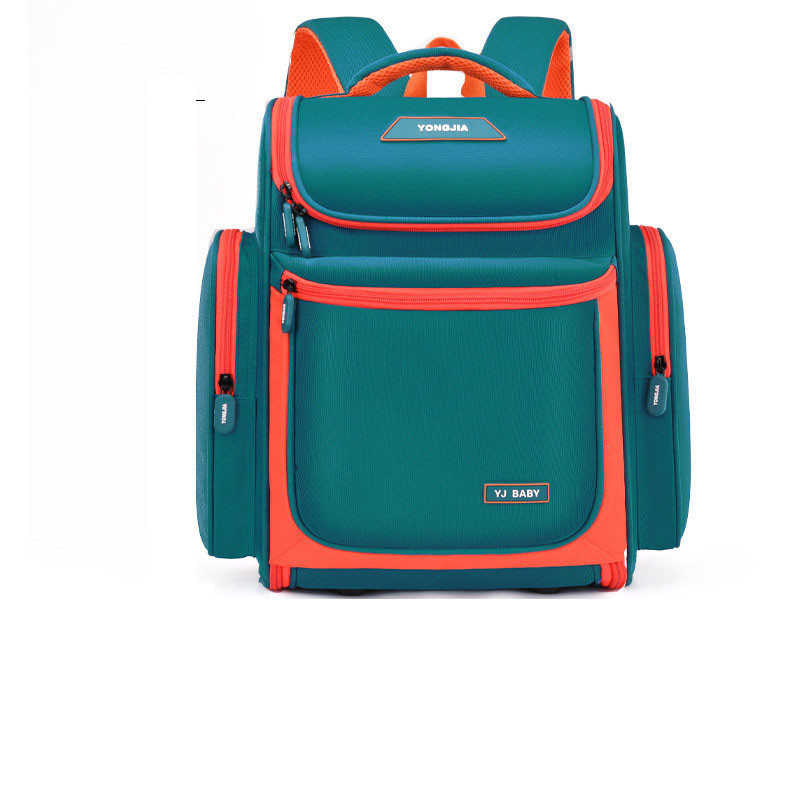 Macthing Color Students Waterproof Schoolbag Backpack Bag