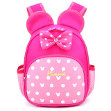 Toddler Kids Bowknot Dots Kindergarten Schoolbag Backpack Bag