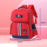 Macthing Color Students Waterproof Schoolbag Canvas Backpack Bag