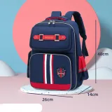 Macthing Color Students Waterproof Schoolbag Canvas Backpack Bag