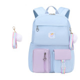 Primary School Backpack Rainbow Waterproof School Bag