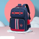 Macthing Color Students Waterproof Schoolbag Canvas Backpack Bag
