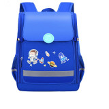 Unicorn Astronaut Elementary Students School Backpack Waterproof SchoolBag