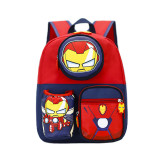 Kids Red Kindergarten Schoolbag Backpack Bag