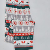 Christmas Family Matching Sleepwear Pajamas Sets Cute Deer Merry Christmas Top and Pattern Pants