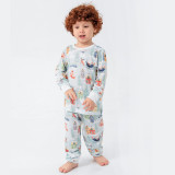Christmas Family Matching Sleepwear Pajamas Sets Full Fox Snowman And House Pattern Sets
