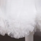 Girl Tutu Flowers Sequins Bowknot Trailing Gown Dresses