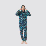 Toddler Kids Boys and Girls Christmas Pajamas Sets Dinosaur Jumpsuit Hooded Pajamas