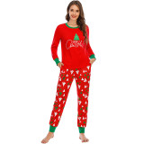 Toddler Kids Boys and Girls Christmas Pajamas Sets Red Trees Top and Pants