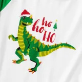 Baby Toddler Kids Boys and Girls Christmas Pajamas Sets Hohoho Slogan Sleepwear Sets