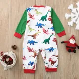 Baby Toddler Kids Boys and Girls Christmas Pajamas Sets Hohoho Slogan Sleepwear Sets